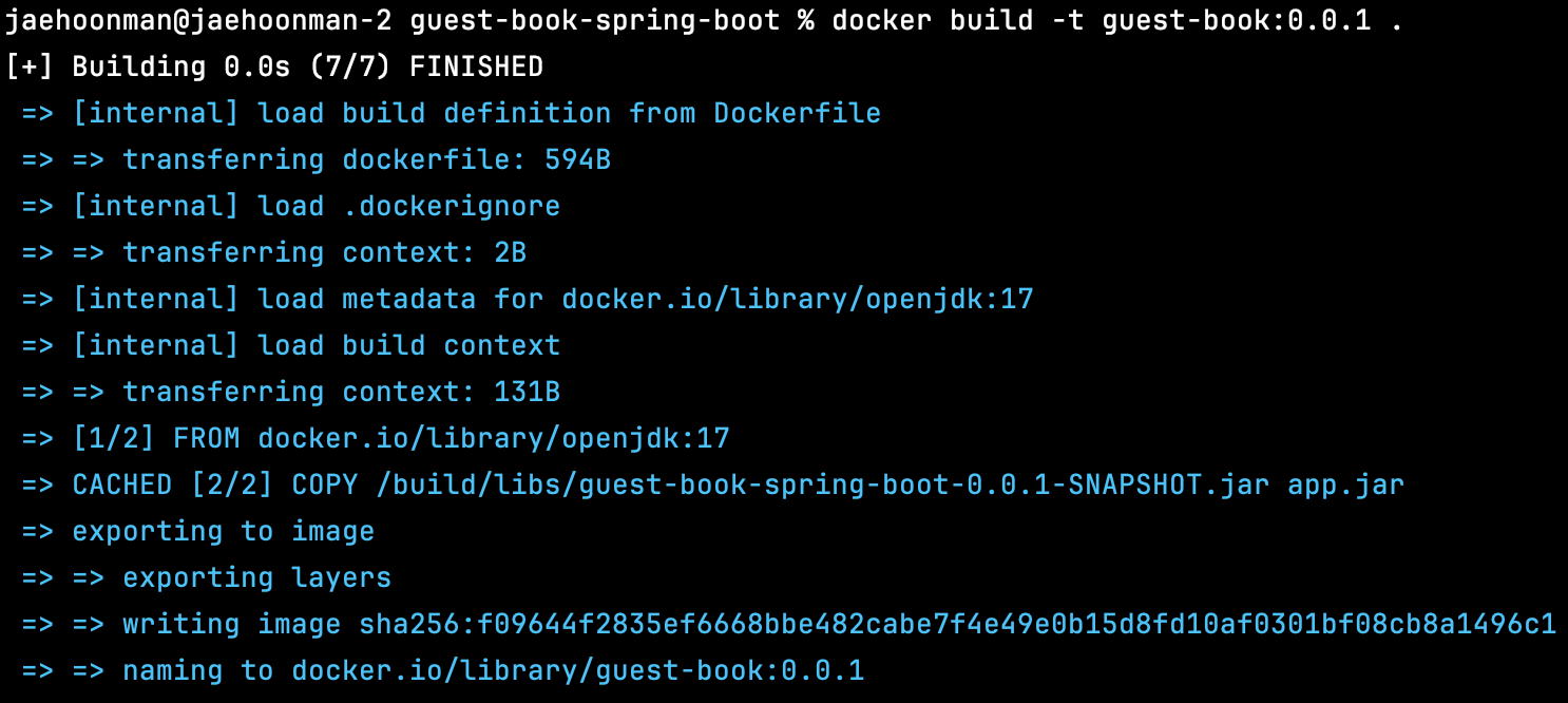 Dockerfile Build