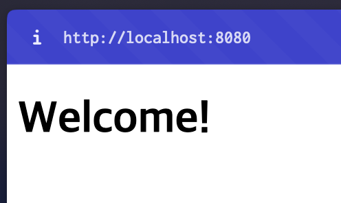welcome